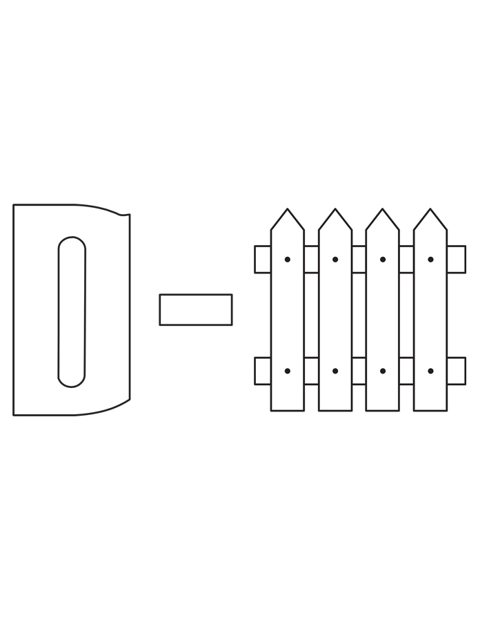 Preview of the Denver Nuggets D-Fence coloring sheet